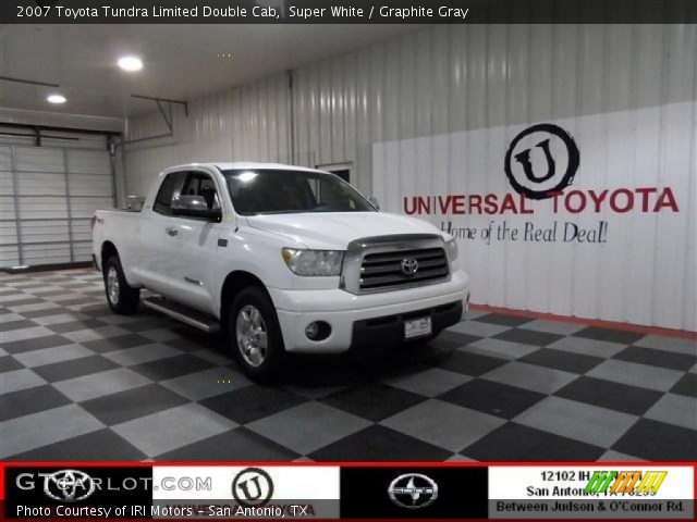 2007 Toyota Tundra Limited Double Cab in Super White