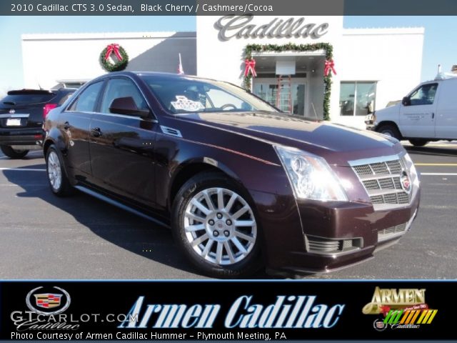 2010 Cadillac CTS 3.0 Sedan in Black Cherry