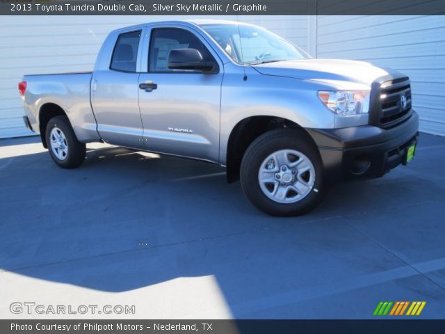2013 Toyota Tundra Double Cab in Silver Sky Metallic