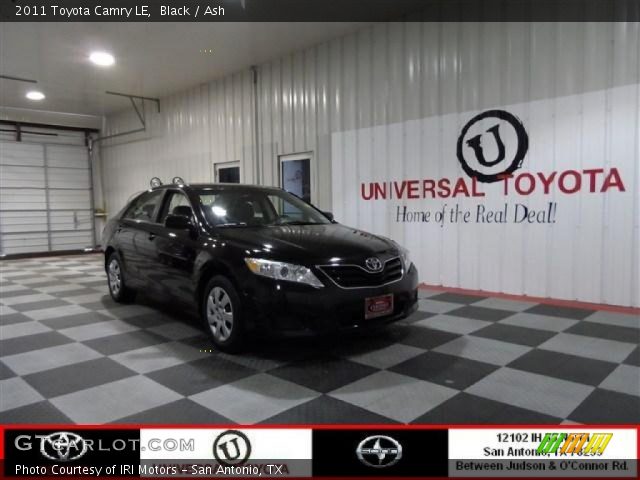 2011 Toyota Camry LE in Black