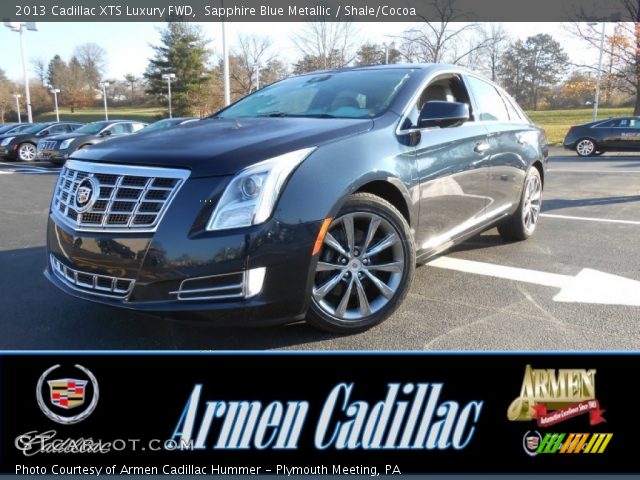 2013 Cadillac XTS Luxury FWD in Sapphire Blue Metallic