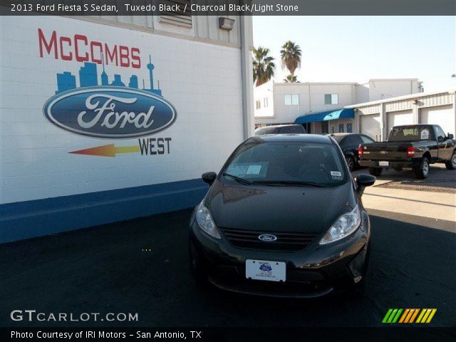 2013 Ford Fiesta S Sedan in Tuxedo Black