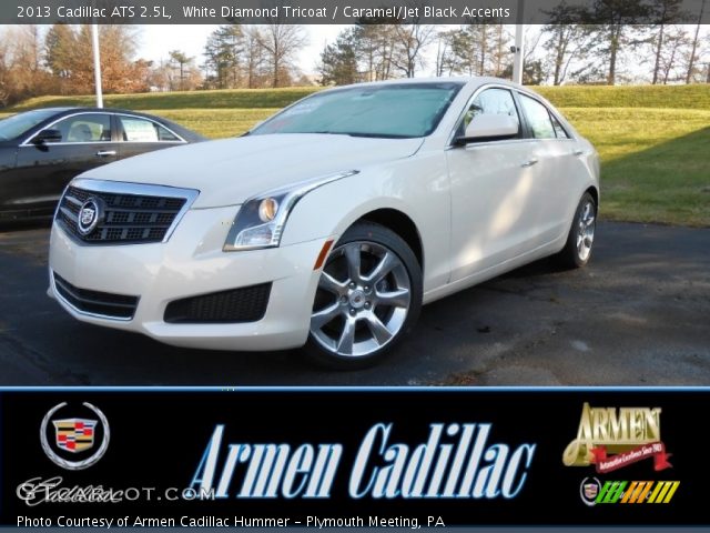2013 Cadillac ATS 2.5L in White Diamond Tricoat