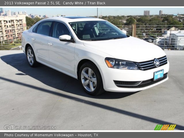 2013 Volkswagen Passat 2.5L SE in Candy White