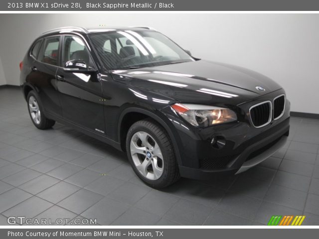 2013 BMW X1 sDrive 28i in Black Sapphire Metallic