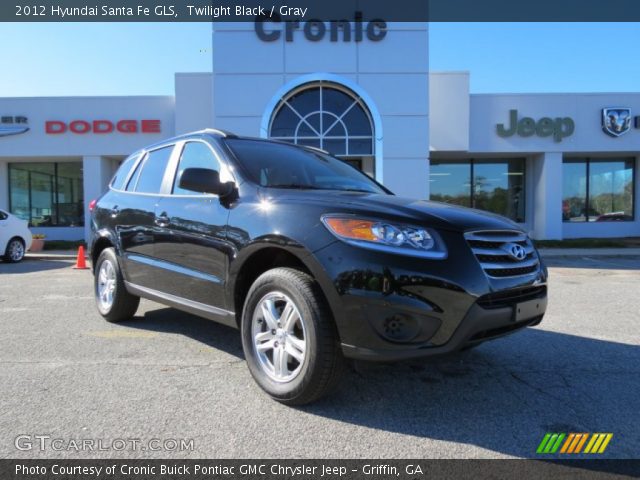 2012 Hyundai Santa Fe GLS in Twilight Black