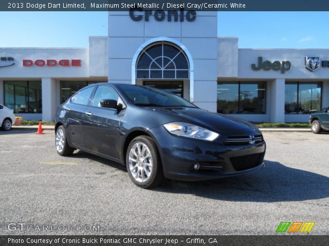 2013 Dodge Dart Limited in Maximum Steel Metallic