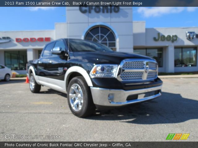 2013 Ram 1500 Laramie Crew Cab in Black