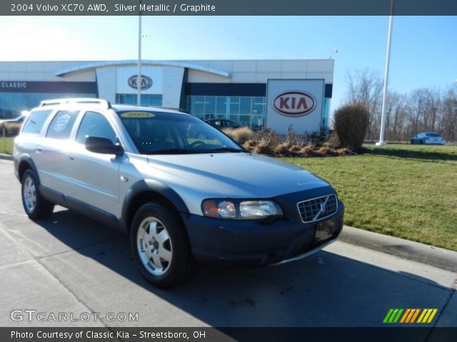2004 Volvo XC70 AWD in Silver Metallic