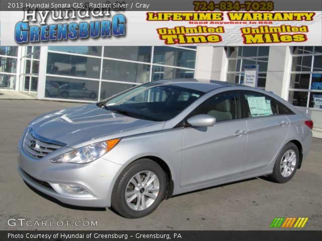 2013 Hyundai Sonata GLS in Radiant Silver