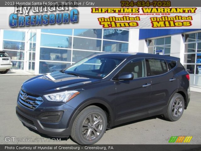 2013 Hyundai Santa Fe Sport in Marlin Blue