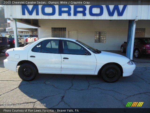 2003 Chevrolet Cavalier Sedan in Olympic White
