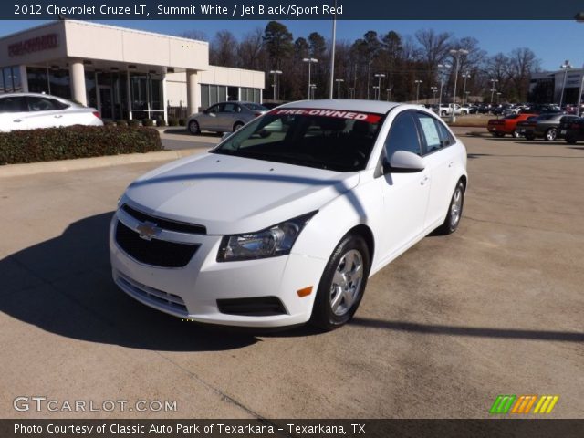 2012 Chevrolet Cruze LT in Summit White