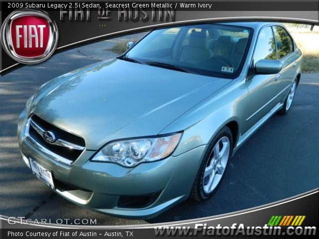 2009 Subaru Legacy 2.5i Sedan in Seacrest Green Metallic