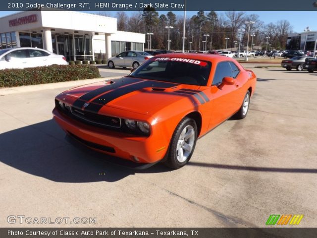 2010 Dodge Challenger R/T in HEMI Orange