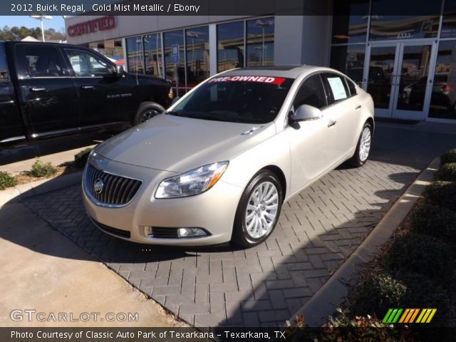 2012 Buick Regal  in Gold Mist Metallic