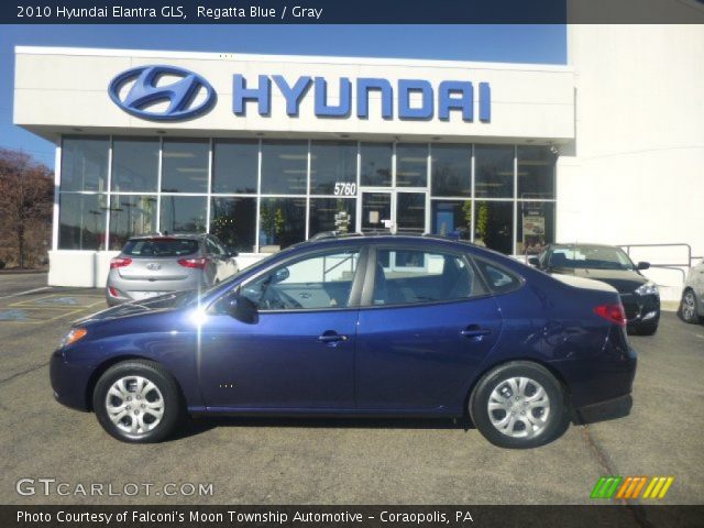 2010 Hyundai Elantra GLS in Regatta Blue