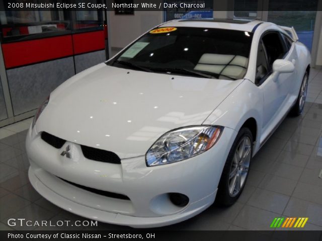 2008 Mitsubishi Eclipse SE Coupe in Northstar White