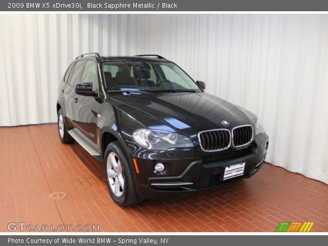 2009 BMW X5 xDrive30i in Black Sapphire Metallic