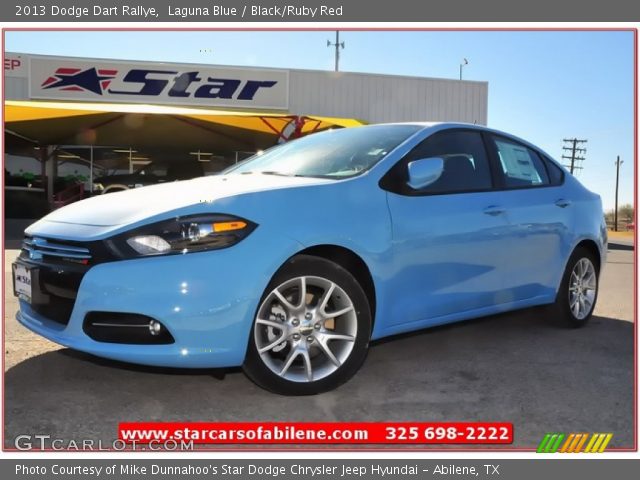 2013 Dodge Dart Rallye in Laguna Blue