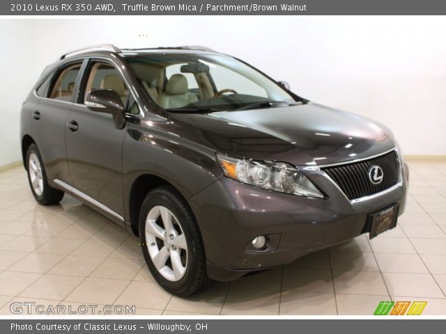 2010 Lexus RX 350 AWD in Truffle Brown Mica