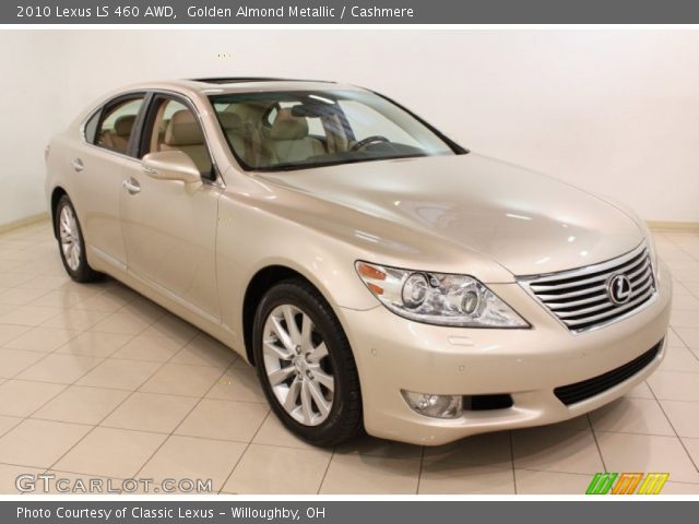 2010 Lexus LS 460 AWD in Golden Almond Metallic