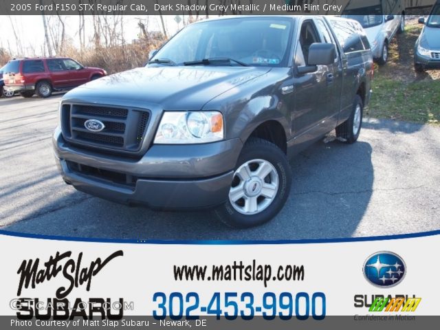 2005 Ford F150 STX Regular Cab in Dark Shadow Grey Metallic