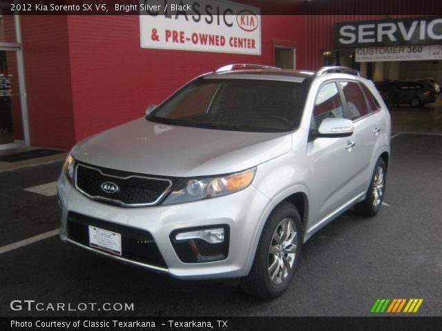 2012 Kia Sorento SX V6 in Bright Silver