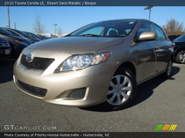 2010 Toyota Corolla LE in Desert Sand Metallic