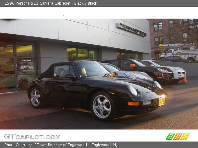 1996 Porsche 911 Carrera Cabriolet in Black