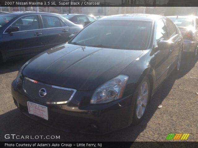 2007 Nissan Maxima 3.5 SE in Super Black