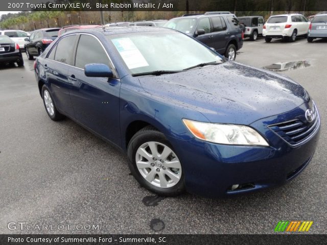 2007 Toyota Camry XLE V6 in Blue Ribbon Metallic