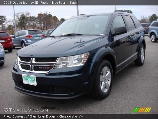 2013 Dodge Journey SE in Fathom Blue Pearl