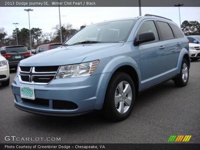 2013 Dodge Journey SE in Winter Chill Pearl