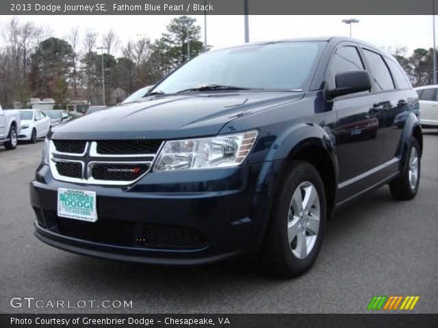 2013 Dodge Journey SE in Fathom Blue Pearl
