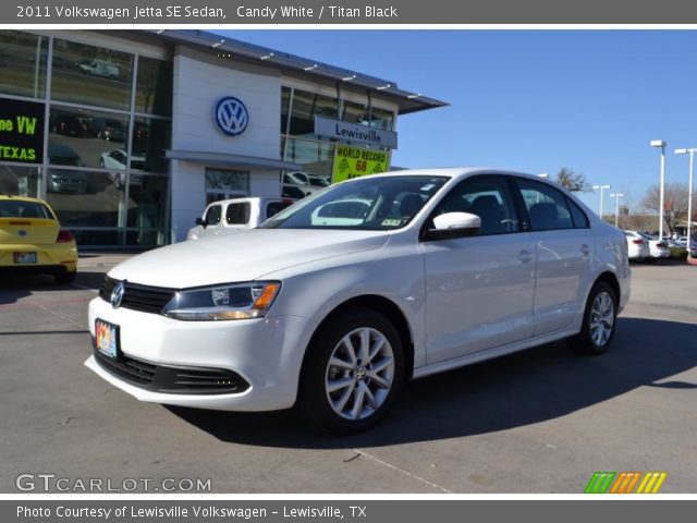 2011 Volkswagen Jetta SE Sedan in Candy White