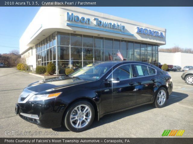 2010 Acura TL 3.5 in Crystal Black Pearl