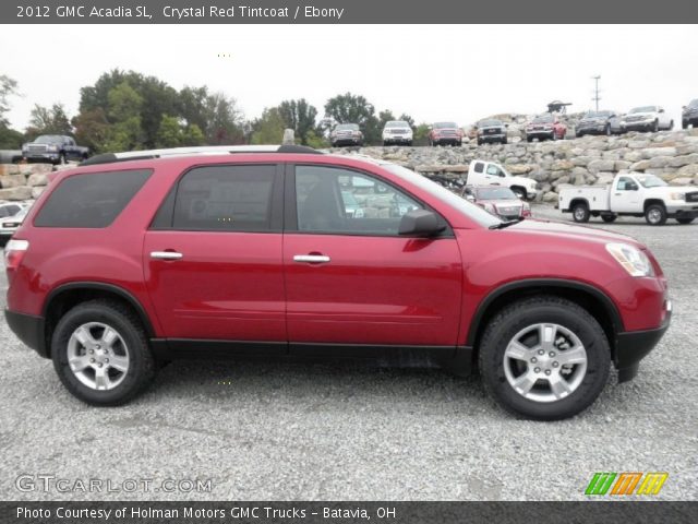 2012 GMC Acadia SL in Crystal Red Tintcoat