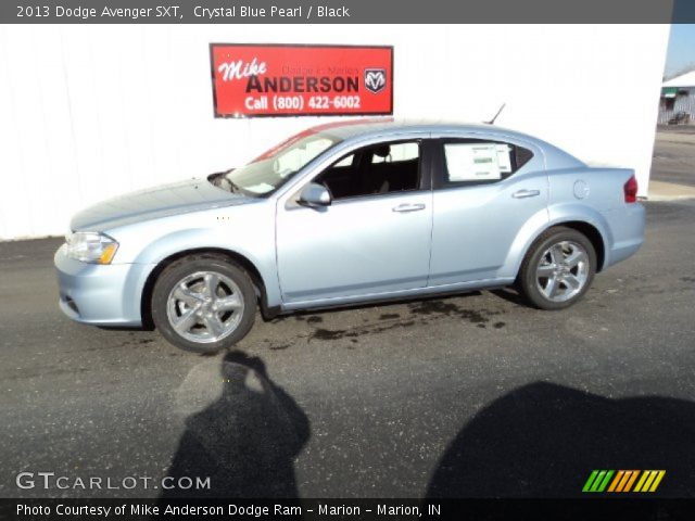 2013 Dodge Avenger SXT in Crystal Blue Pearl