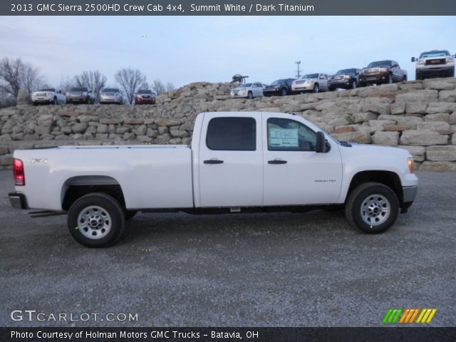 2013 GMC Sierra 2500HD Crew Cab 4x4 in Summit White