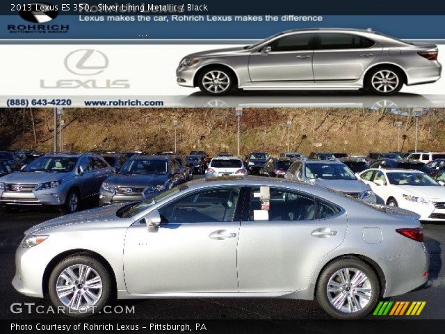 2013 Lexus ES 350 in Silver Lining Metallic