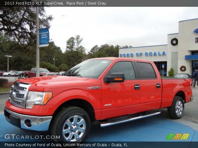 2013 Ford F150 XLT SuperCrew in Race Red