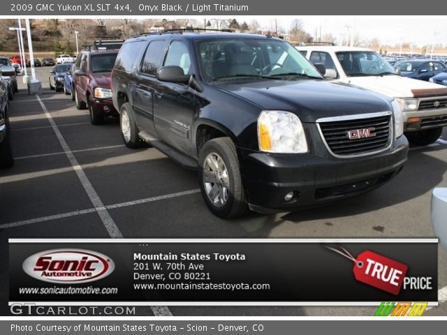 2009 GMC Yukon XL SLT 4x4 in Onyx Black
