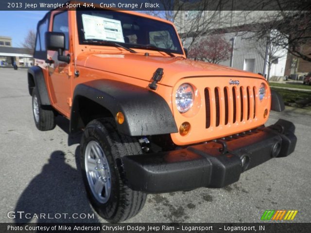 2013 Jeep Wrangler Sport 4x4 in Crush Orange