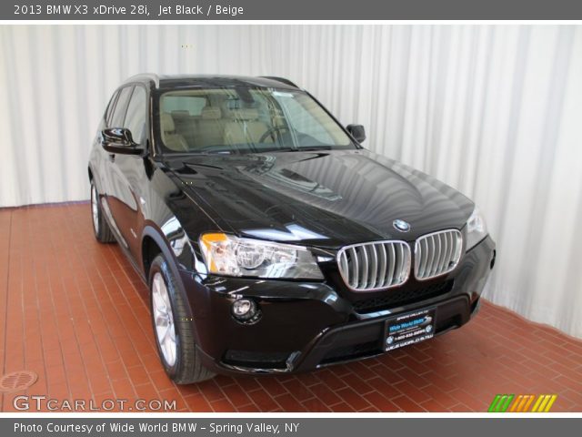2013 BMW X3 xDrive 28i in Jet Black