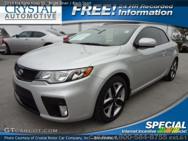 2010 Kia Forte Koup SX in Bright Silver