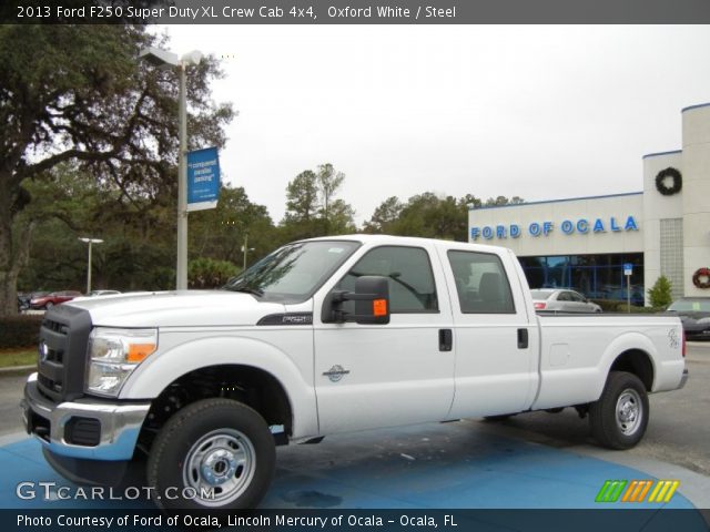 2013 Ford F250 Super Duty XL Crew Cab 4x4 in Oxford White