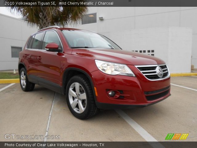 2010 Volkswagen Tiguan SE in Wild Cherry Metallic