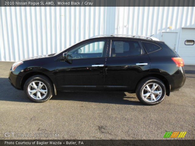 2010 Nissan Rogue SL AWD in Wicked Black