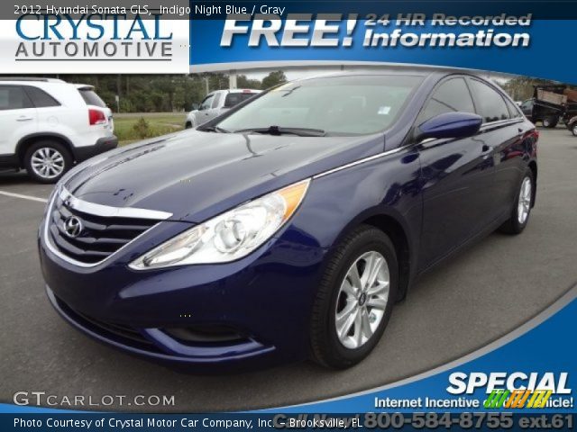 2012 Hyundai Sonata GLS in Indigo Night Blue